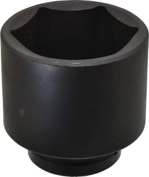 Proto - 1" Drive 3-5/8" Standard Impact Socket - 6 Points, 4-3/4" OAL - Apex Tool & Supply