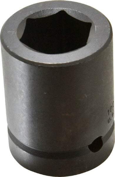 Proto - 1" Drive 30mm Standard Impact Socket - 6 Points, 2-7/16" OAL - Apex Tool & Supply