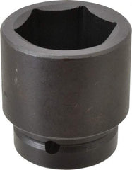 Proto - 1" Drive 50mm Standard Impact Socket - 6 Points, 3" OAL - Apex Tool & Supply