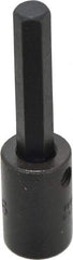 Proto - 3/8" Drive, 5/16" Impact Hex Bit Socket - 1-5/8" Bit Length, 2-23/32" OAL - Apex Tool & Supply