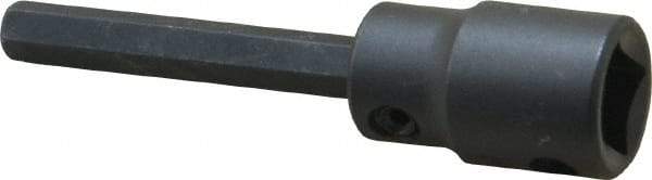 Proto - 3/8" Drive, 6mm Impact Hex Bit Socket - 2-23/32" OAL - Apex Tool & Supply