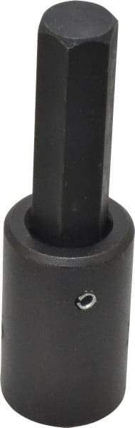 Proto - 1/2" Drive, 9/16" Impact Hex Bit Socket - 1-7/8" Bit Length, 3-5/8" OAL - Apex Tool & Supply