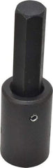 Proto - 1/2" Drive, 9/16" Impact Hex Bit Socket - 1-7/8" Bit Length, 3-5/8" OAL - Apex Tool & Supply