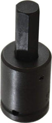 Proto - 3/4" Drive, 3/4" Impact Hex Bit Socket - 1-7/8" Bit Length, 4-3/8" OAL - Apex Tool & Supply