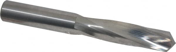 Atrax - 27/64" 135° Spiral Flute Solid Carbide Screw Machine Drill Bit - Apex Tool & Supply