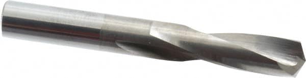 Atrax - 7/16" 135° Spiral Flute Solid Carbide Screw Machine Drill Bit - Apex Tool & Supply