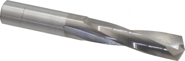 Atrax - 31/64" 135° Spiral Flute Solid Carbide Screw Machine Drill Bit - Apex Tool & Supply