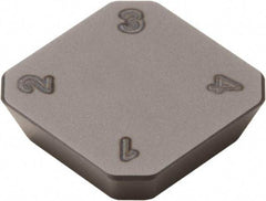 Seco - SEEN42 D16 Grade CBN300 CBN Milling Insert - Uncoated, 1/8" Thick, 1/2" Inscribed Circle, 1/16" Corner Radius - Apex Tool & Supply