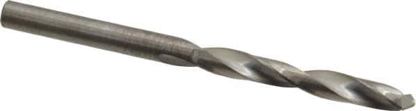Atrax - 13/64" 118° Solid Carbide Jobber Drill - Bright Finish, Right Hand Cut, Spiral Flute, Straight Shank, 3" OAL, Standard Point - Apex Tool & Supply
