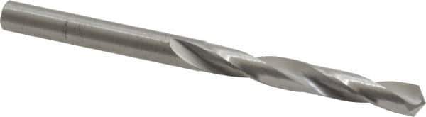Atrax - 7/32" 118° Solid Carbide Jobber Drill - Bright Finish, Right Hand Cut, Spiral Flute, Straight Shank, 3" OAL, Standard Point - Apex Tool & Supply