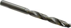Atrax - 19/64" 118° Solid Carbide Jobber Drill - Bright Finish, Right Hand Cut, Spiral Flute, Straight Shank, 3-3/4" OAL, Standard Point - Apex Tool & Supply