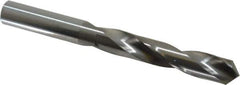 Atrax - 31/64" 118° Solid Carbide Jobber Drill - Bright Finish, Right Hand Cut, Spiral Flute, Straight Shank, 4-3/4" OAL, Standard Point - Apex Tool & Supply
