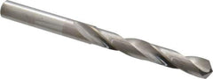 Atrax - Letter Q 118° Solid Carbide Jobber Drill - Bright Finish, Right Hand Cut, Spiral Flute, Straight Shank, 4" OAL, Standard Point - Apex Tool & Supply