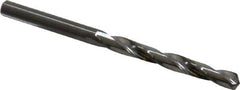 Atrax - #14 118° Solid Carbide Jobber Drill - Bright Finish, Right Hand Cut, Spiral Flute, Straight Shank, 2-3/4" OAL, Standard Point - Apex Tool & Supply