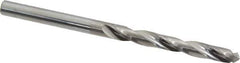 Atrax - #22 118° Solid Carbide Jobber Drill - Bright Finish, Right Hand Cut, Spiral Flute, Straight Shank, 2-1/2" OAL, Standard Point - Apex Tool & Supply