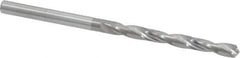 Atrax - #28 118° Solid Carbide Jobber Drill - Bright Finish, Right Hand Cut, Spiral Flute, Straight Shank, 2-1/2" OAL, Standard Point - Apex Tool & Supply