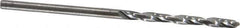 Atrax - #49 118° Solid Carbide Jobber Drill - Bright Finish, Right Hand Cut, Spiral Flute, Straight Shank, 1-3/4" OAL, Standard Point - Apex Tool & Supply