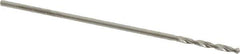 Atrax - #66 118° Solid Carbide Jobber Drill - Bright Finish, Right Hand Cut, Spiral Flute, Straight Shank, 1-1/4" OAL, Standard Point - Apex Tool & Supply