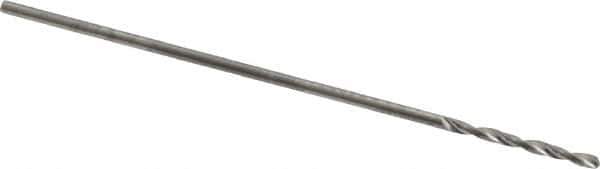 Atrax - #69 118° Solid Carbide Jobber Drill - Bright Finish, Right Hand Cut, Spiral Flute, Straight Shank, 1-1/4" OAL, Standard Point - Apex Tool & Supply