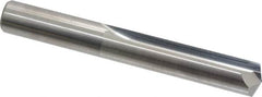 Atrax - 7/16", 140° Point, Solid Carbide Straight Flute Drill Bit - Apex Tool & Supply