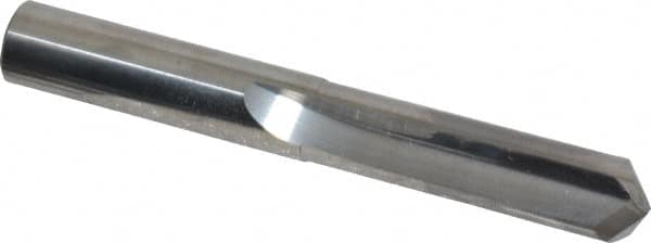 Atrax - 31/64", 140° Point, Solid Carbide Straight Flute Drill Bit - Apex Tool & Supply