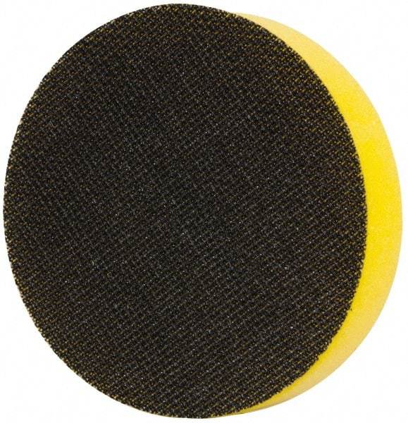 3M - 3" Diam Quick-Change Type R Disc Backing Pad - Soft Density, 6,000 RPM, Roloc Compatible - Apex Tool & Supply