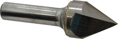 Atrax - 1" Head Diam, 1/2" Shank Diam, 1 Flute 60° Solid Carbide Countersink - Apex Tool & Supply