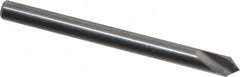 Atrax - 1/8" Head Diam, 1/8" Shank Diam, 1 Flute 82° Solid Carbide Countersink - Apex Tool & Supply