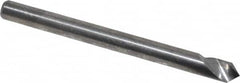 Atrax - 1/8" Head Diam, 1/8" Shank Diam, 1 Flute 90° Solid Carbide Countersink - Apex Tool & Supply