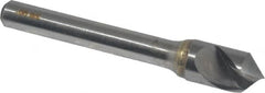 Atrax - 3/8" Head Diam, 1/4" Shank Diam, 1 Flute 90° Solid Carbide Countersink - Apex Tool & Supply