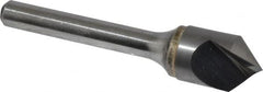 Atrax - 1/2" Head Diam, 1/4" Shank Diam, 1 Flute 90° Solid Carbide Countersink - Apex Tool & Supply