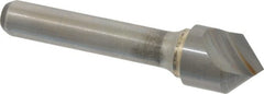 Atrax - 5/8" Head Diam, 3/8" Shank Diam, 1 Flute 90° Solid Carbide Countersink - Apex Tool & Supply