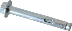 Red Head - 5/16" Diam, 5/16" Drill, 2-1/2" OAL, 2-3/4" Min Embedment Sleeve Concrete Anchor - Steel, Zinc-Plated Finish, Hex Nut Head, Hex Drive - Apex Tool & Supply