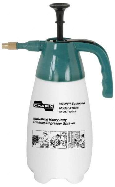 Chapin - 48 oz Garden Hand Sprayer - Use with Cleaners/Degreasers, Polyethylene Tank - Apex Tool & Supply