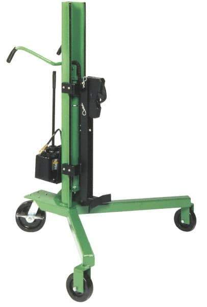 Valley Craft - 800 Lb Load Capacity, 30 & 55 Gal Drum Transporter - 49-1/2" Wide x 60-1/2" High - Apex Tool & Supply