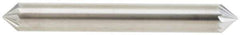 Atrax - 1/4" Cut Diam, 1/4" Shank Diam, Cone Head Single Cut Burr - Carbide, Point End, 1/8" LOC - Apex Tool & Supply