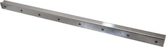 THK - 600mm OAL x 28mm Overall Width x 23mm Overall Height Horizontal Mount SSR Rail - 80mm Between Holes, 7 x 11 x 9mm Hole Size - Apex Tool & Supply