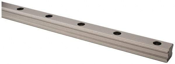 THK - 640mm OAL x 23mm Overall Width x 20mm Overall Height 4 Way SHS Rail - 60mm Between Holes, 7 x 11 x 9mm Hole Size - Apex Tool & Supply