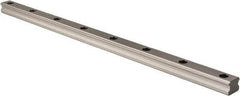 THK - 600mm OAL x 28mm Overall Width x 23mm Overall Height 4 Way SHS Rail - 80mm Between Holes, 9 x 14 x 12mm Hole Size - Apex Tool & Supply