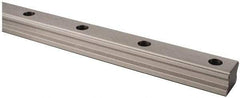 THK - 1,000mm OAL x 34mm Overall Width x 26mm Overall Height 4 Way SHS Rail - 80mm Between Holes, 9 x 14 x 12mm Hole Size - Apex Tool & Supply
