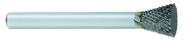 SC-3L6 -- 9mm x 19mm LOC x 6mm Shank x 6 OAL Cylindrical Ball Nose Carbide Medium Tough Cut Burr - Apex Tool & Supply