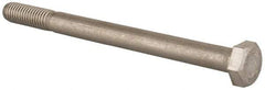 Value Collection - M8x1.25mm Metric Coarse, 100mm Length Under Head Hex Head Cap Screw - Partially Threaded, Grade 18-8 Stainless Steel, Uncoated, 13mm Hex - Apex Tool & Supply