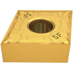 Iscar - CNMG431 SF Grade IC570 Carbide Turning Insert - TiCN/TiN Finish, 80° Diamond, 1/2" Inscr Circle, 3/16" Thick, 1/64" Corner Radius - Apex Tool & Supply