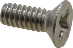 Value Collection - M2x0.40 Metric Coarse, 5mm OAL Phillips Drive Machine Screw - Flat Head, Grade 18-8 & A2 Stainless Steel, Uncoated, Without Washer - Apex Tool & Supply