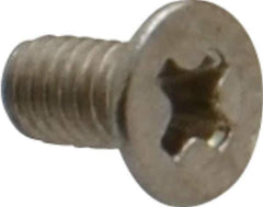 Value Collection - M2.5x0.45 Metric Coarse, 5mm OAL Phillips Drive Machine Screw - Flat Head, Grade 18-8 & A2 Stainless Steel, Uncoated, Without Washer - Apex Tool & Supply