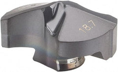 Iscar - Series IDI-SG, 0.736" Diam Grade IC908 140° Replaceable Drill Tip - Carbide, TiAlN Finish - Apex Tool & Supply