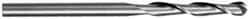 SGS - 1" Diam, 3" LOC, 4 Flute Solid Carbide Ball End Mill - Uncoated, Single End, 6" OAL, 1" Shank Diam, Spiral Flute - Apex Tool & Supply