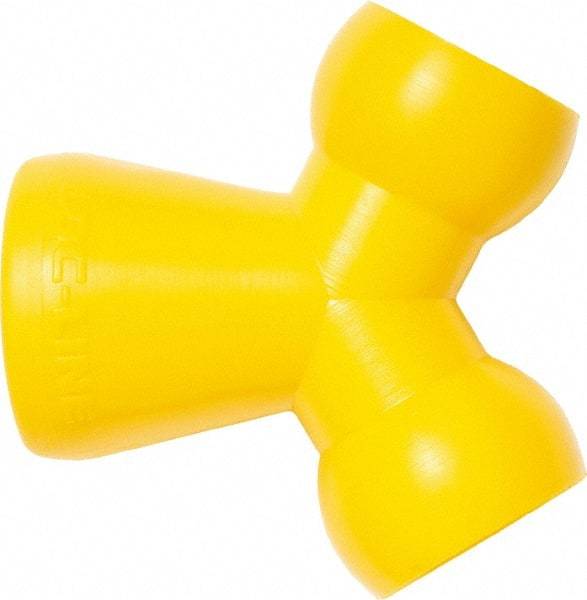 Loc-Line - 1/2" Hose Inside Diam, Coolant Hose Y-Fitting - For Use with Loc-Line Modular Hose System - Apex Tool & Supply