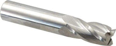 Atrax - 16mm, 32mm LOC, 16mm Shank Diam, 89mm OAL, 4 Flute, Solid Carbide Square End Mill - Single End, Uncoated, Spiral Flute, 30° Helix, Centercutting, Right Hand Cut - Apex Tool & Supply