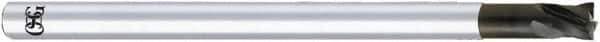 OSG - 3/16", 3/16" LOC, 3/16" Shank Diam, 3" OAL, 4 Flute, Solid Carbide Square End Mill - Single End, Diamond Finish, 30° Helix, Centercutting, Right Hand Cut, Right Hand Flute - Apex Tool & Supply